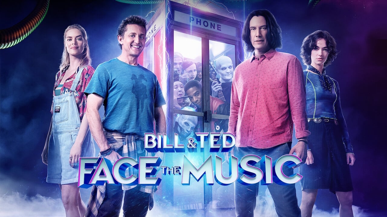 Image from the movie "Bill & Ted Face the Music"