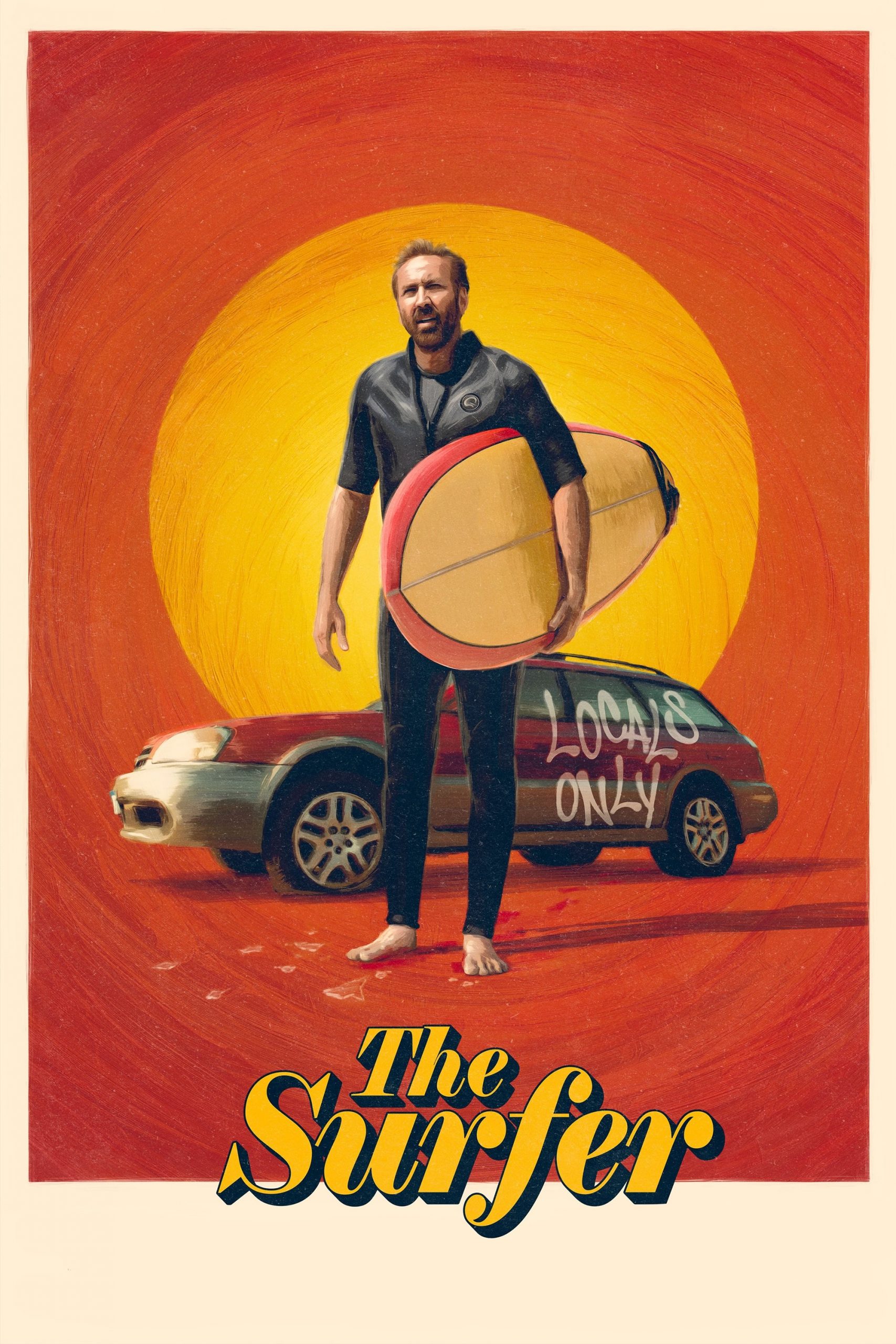 Poster for the movie "The Surfer"
